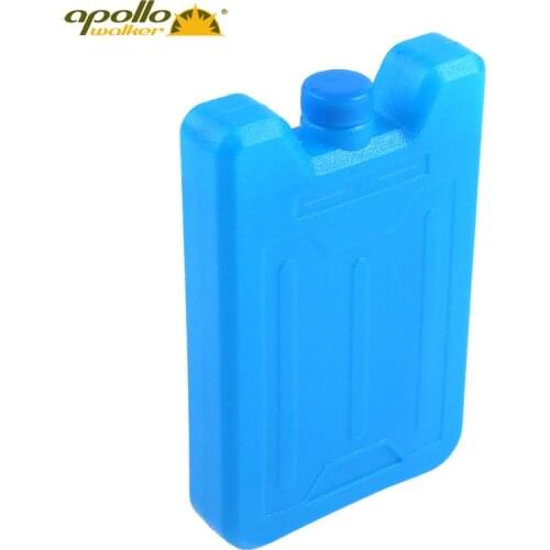 New HDPE Ice water filled box Plane type Ice box for Lunch bags and cooler bags large capacity 600ml Absorbent polymer resin box