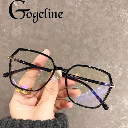 TR90 Anti Blue-ray Glasses Blue Film Eyeglasses Optical Spectacles Gaming Eyewear Fashion Plastic Transparent Men Eyewear
