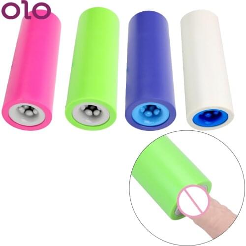 OLO Male Masturbation Cup Sex Toys For Man Penis Delay Trainer Portable Sex Products Aircraft Cup Artificial Vagina