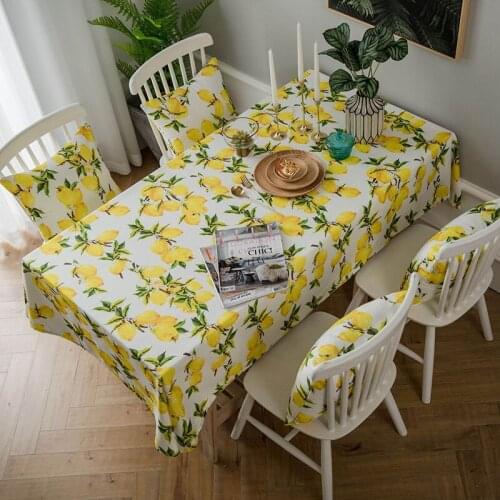 Modern Table Cover Waterproof Table Cloth for Home Fabric Table Cloths Chair Sashes for Wedding Decoration Table Household Items