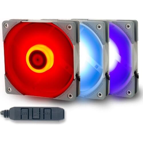 Thermalright 3in1 TL-R12 Computer Case fan 12V/4Pin RGB 120mm CPU Cooling PWM fans Quiet CPU Cooler replace fan With controller