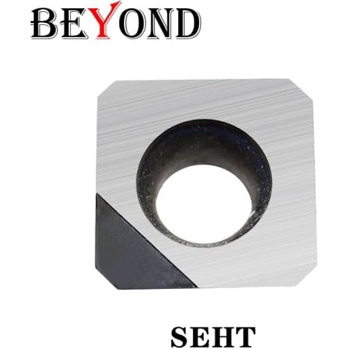 BEYOND 1pcs SEHT1204 AFFN CBN Carbide Milling Turning Tools Inserts SEHT 1204 Lathe Cutter Diamond CNC