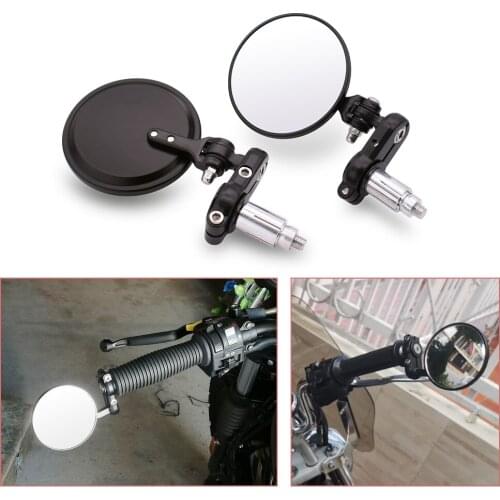 For Honda cbr 929 CBR600RR CBR954RR cbr 600rr CB1000R Motorcycle Mirror 22/24mm Handle Bar End Rearview Side Mirrors five colors