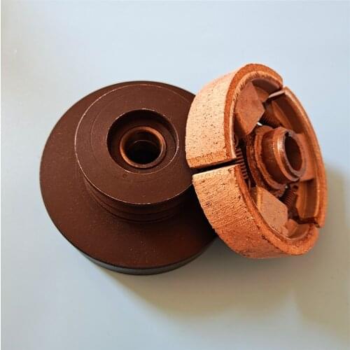 1set 19mm axis 168F/170F/GX160/GX200 Flat key clutch pulley for gasoline engine / Air-cooled diesel engine And more models