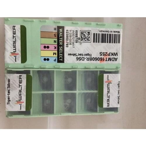 10PCS CARBIDE INSERT ADMT160608R-D56 WKP25S