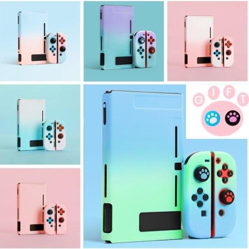10 Type Detachable Colorful PC Hard Case Fundas For Nintendo Nintend Switch NS NX Cases Hard Plastic Back Cover Shell Ultra Thin