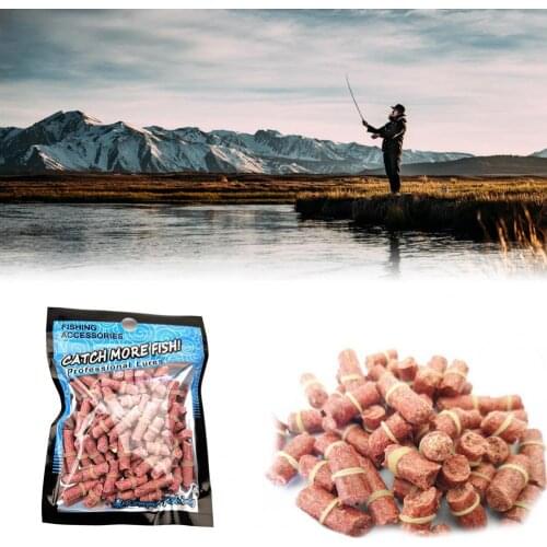 30g Fishing Lure Red Smell Grass Baits Attractive Multifunction Eco-friendly Artificial Red Grass Carp Lure for Fishing Lover