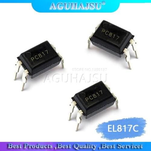 50PCS EL817C DIP4 EL817-C DIP PC817C 817C EL817 817 new and original IC