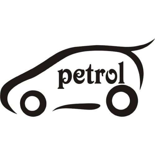 Petrol Word Car Stickers Window Decal Vinyl Car Rear windshield Modern Style T099
