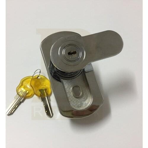 RayLock brand new shinny chrome finished top safe vending machine lock zinc alloy