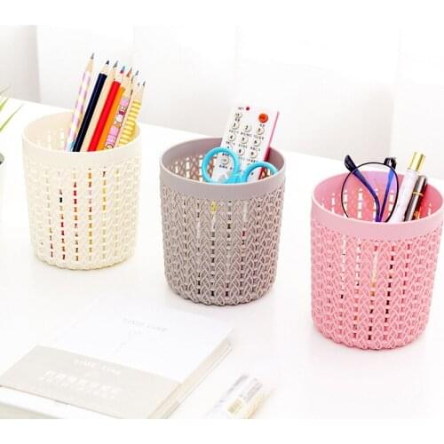 Cylinder Hollow Cosmetic Brush Box Holder Cylinder Storage Empty Holder Cosmetic Brush Bag Brushes Organizer Make Up Tools