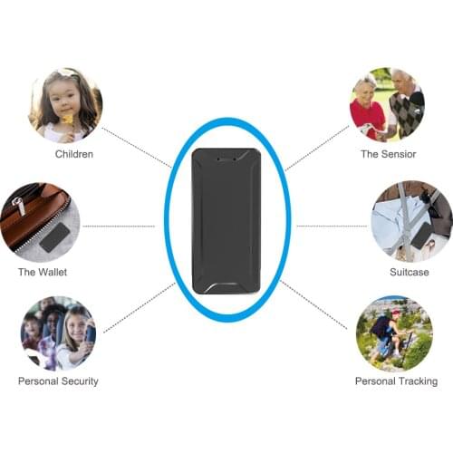 CONCOX New AT2 Mini GPS Tracker For Kids Real-time Portable Anti-theft GPS Car Tracking Add 1000mAh Battery With Geo-fence