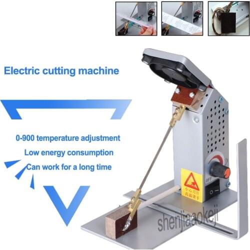 Electric Melt cutter nylon satin ribbon,Elastic band cutting knife, ribbon cut machine Temperature adjustable cutting machine