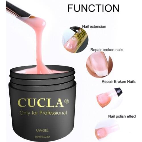 CUCLA Nail Gel 16Colors 60ml Gel Nail Polish Soak Off UV LED Gel Varnish Holographics Shining Nagel Kunst Gellack Make Up Tools