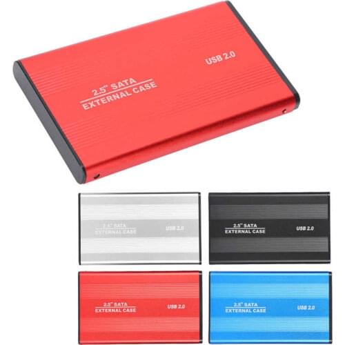 Headphone earphone accessories HDD Enclosure Plug Play 2TB USB2.0 SSD Hard Disk Box for Laptops/OS X External Data Storage