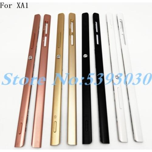 For Sony Xperia XA1 Left/Right Frame Chassis Housing Plate G3121 G3123 G3116 G3112 Replacement Parts For SONY XA1 Side Frame