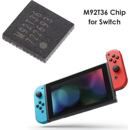 M92T36 Power Manager Charging Control IC Chip for Nintendo Switch Console Motherboard Repair Maintenance Parts