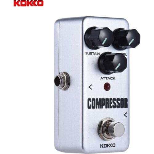 KOKKO FCP2 Mini Compressor Guitar Effect Pedal Portable Pedal Guitar Pedal for guitar accessories guitar parts
