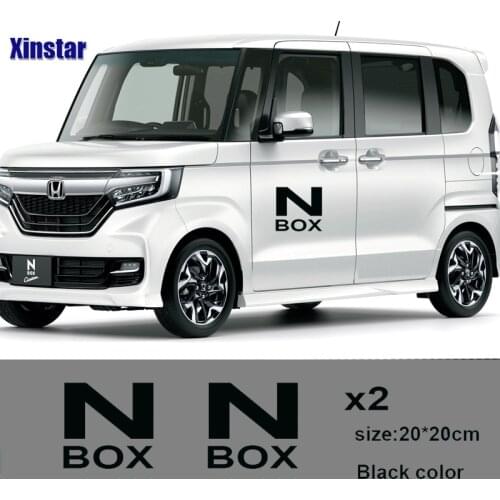 2pcs Car Body Sticker For Honda N-BOX Nbox Auto Accessories