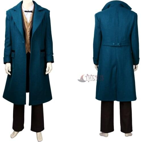 New Fantastic Beasts and Where to Find Them Newt Scamander Cosplay Costumes high quality custom made