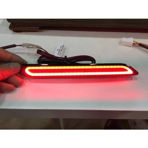 Reflector, LED Rear Bumper Light, rear fog lamp, Brake Light For toyota series with 3 or 2 functions guiding light