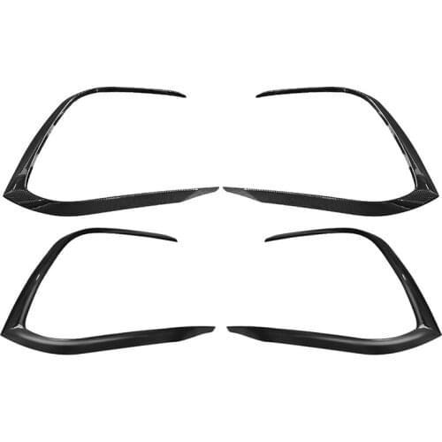 Car Front Bumper Fog Light Lower Grille Frame Spoiler Splitter for Golf 8 MK8 2020 2021