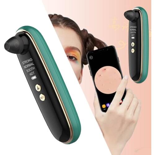 Pro Vacuum Suction Blackhead Remover Nose Facial Pore Spot Cleaner Acne Black Head Pimple Remover Beauty Face Skin Care Tool