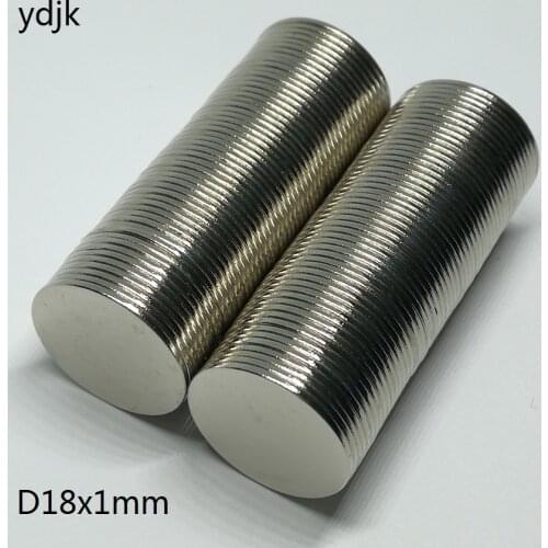 10 20 50 100PCS/LOT Disc magnet 18*1 N35 magnet 18x1 magnets 18 X 1