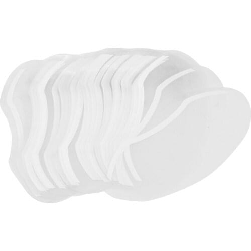 50Pcs/Set Hair Salon Hairspray Masks Cutting Coloring Face Protecting Barber Supplies Disposable Transparent Plastic Face Shield