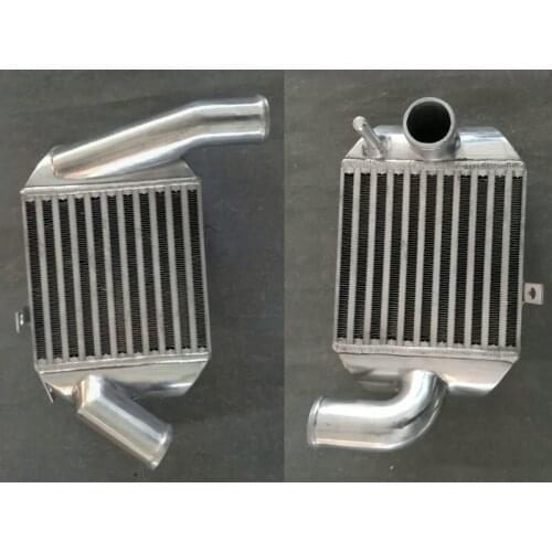 FOR 1997-2002 AUDI A4 B5 S4 RS4, 2001-2005 Audi Allroad A6 C5 2.7L V6 30V BI-TURBO 90mm Front Side Mount Intercooler Aluminum