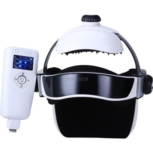 Electric head massager pressure head massager brain easily helmet music massage head cap treatment machine