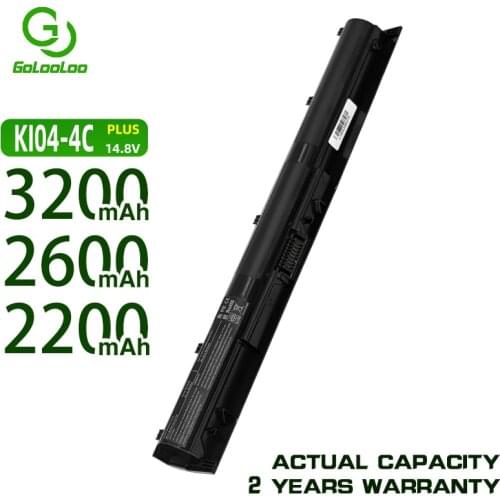 Golooloo 4 Cell Battery for HP KI04 HSTNN-DB6T TPN-Q160 HSTNN-LB6S TPN-Q158 TPN-Q161 for Pavilion 14-ab011TX 15-ab038TX