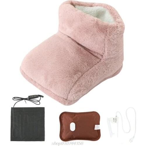 USB Electric Foot Warmer Pad 3 Step Switch Built-in Heater Timer Function Power Saving Safe Start Warm artifact N19 20 Dropship