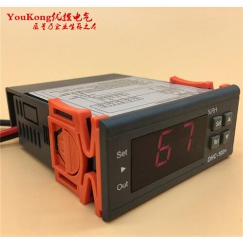 Incubator AC 90~250V lcd Digital Dehumidifier Digital humidifier,Digital led Air Humidity Temperature Controller with Probe