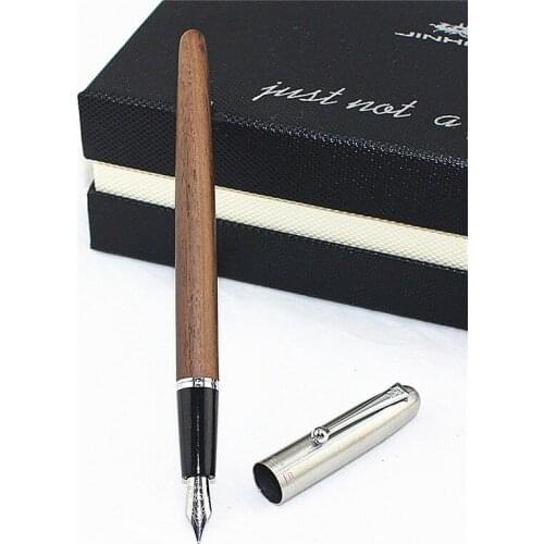 JINHAO 9035 Luxury Wooden fountain pen school students stationery office supplies Business gift