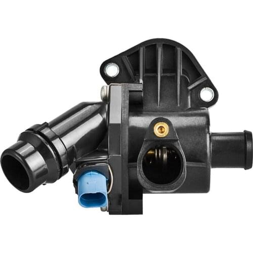 Coolant Thermostat Housing With Sensor 06B121111K for AUDI- A4 Avant Quattro 1.8L 2000 2001 2002 2003 2004 2005 2006 2007 2008