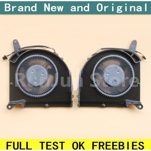 Laptop CPU GPU Cooling Fan PLB07010S12HH DC12V 0.50A 4Pin for Gigabyte AERO 15 OLED SA 17 HDR XA RP75XA RP77XA