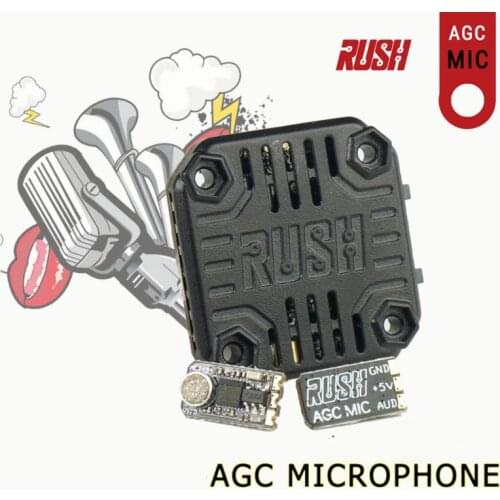 0.3g RUSH AGC MIC Microphone for RUSH Tank Mini VTX Video Transmitter RC Drone MultiRotor FPV Racing