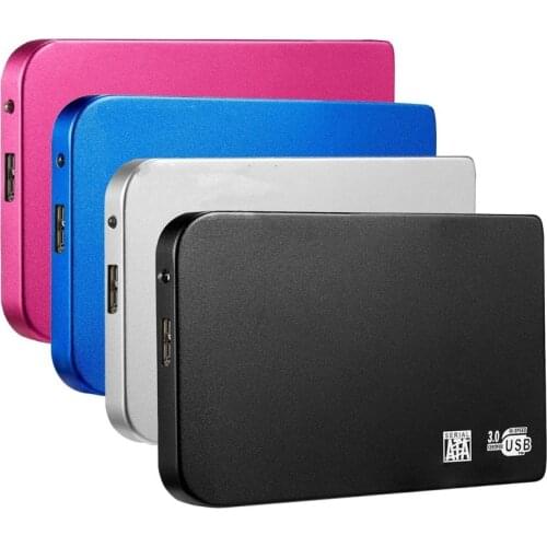 2.5 Mobile Hard Disk USB3.0 SATA3.0 1TB 2TB HDD Disco Duro Externo External Hard Drives for Laptop/Mac/Xb