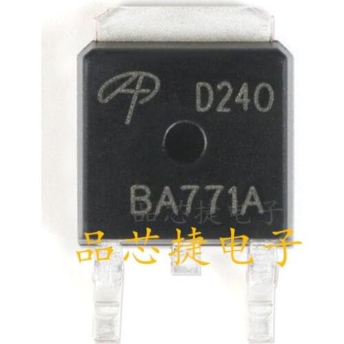 AOD240 TO252 N-channel field effect MOS tube 70A 40V patch screen printing D240 D409 AOD409 TO-252 SMD 26A 60V P-channel MOS tub