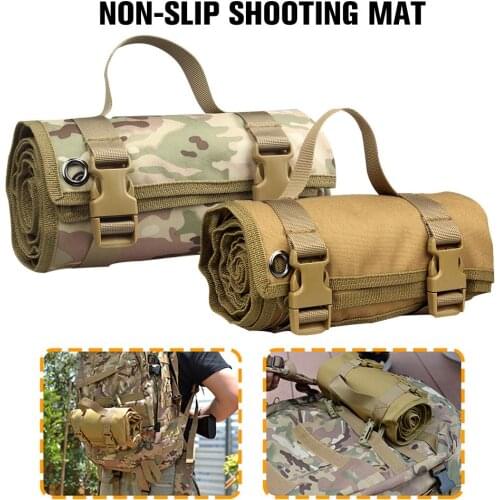 Outdoor Shooting Mat Non-slip Training Pad Mats Tool For Shooting Sports Work Out Exercise Camping Roll Up Pad Mats