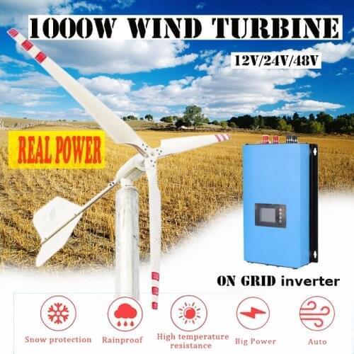 2020 New Horizontal Wind Turbine 1000w 2000w 3000w 5000w 10kw 20kw 12V 24V 48V 96v 120v On off Grid wind Generator For Home Use