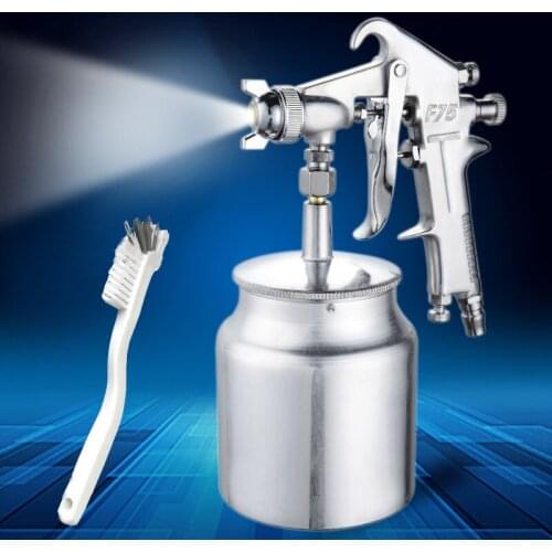 F-75 car spray gun pneumatic atomizer is used for paint surface maintenance and rust removal. Hand-held tools for home cars