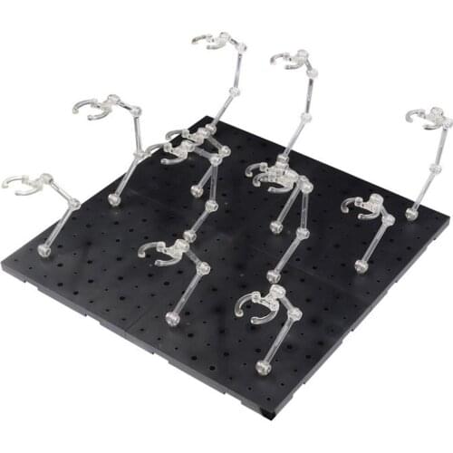 12-in-1 Model Display Stand Action Figure Holder Bracket for 1/144 1/100 Gundam for MG forHG / for SHF /for SIC