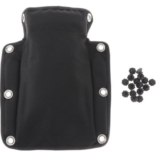 Premium Technical Scuba Diving Backplate Pad Storage Pouch Backpad Cushion