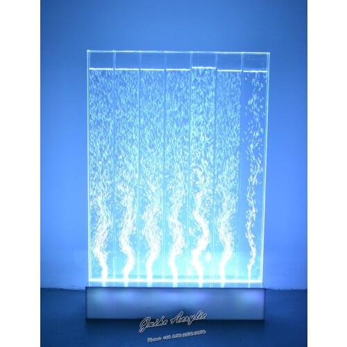 GHY Factory Direct 4' Wide x 6' Tall Full Color LED Lighting Bubble Wall Floor Panel Display Fountain for Commercial or Resident