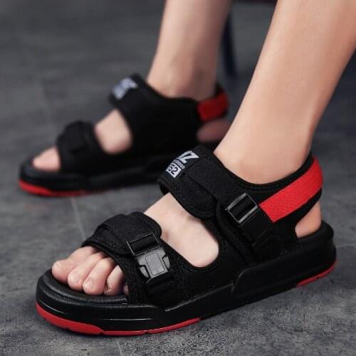 Sandales sandale rubber men sandles de roman hollow masculina walking hombre praia sandalias mountain shoes sandalia waterproof