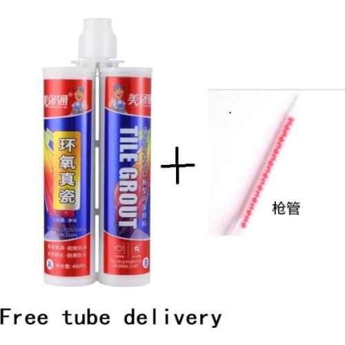 Beauty seaming agent ceramic tile glue wall tile floor tile caulking agent building home adhesive real porcelain glue repair