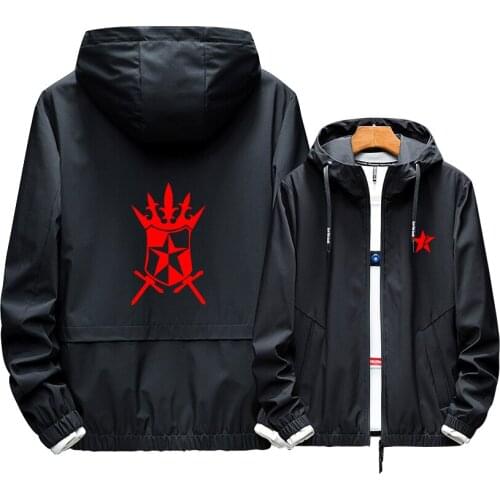 Ordet BLACK ROCK SHOOTER Cosplay Role Saya Irino Hoodie Printed Zipper Noctilucent New Fashion Winter Warm Thick Jacket