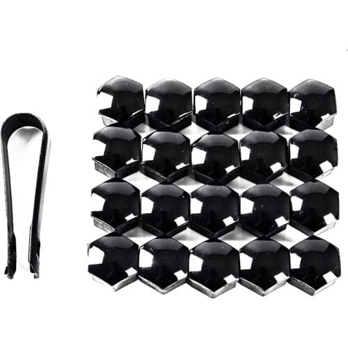 17mm 20Pcs/lot Wheel Lug Bolt Center Nut Covers Caps